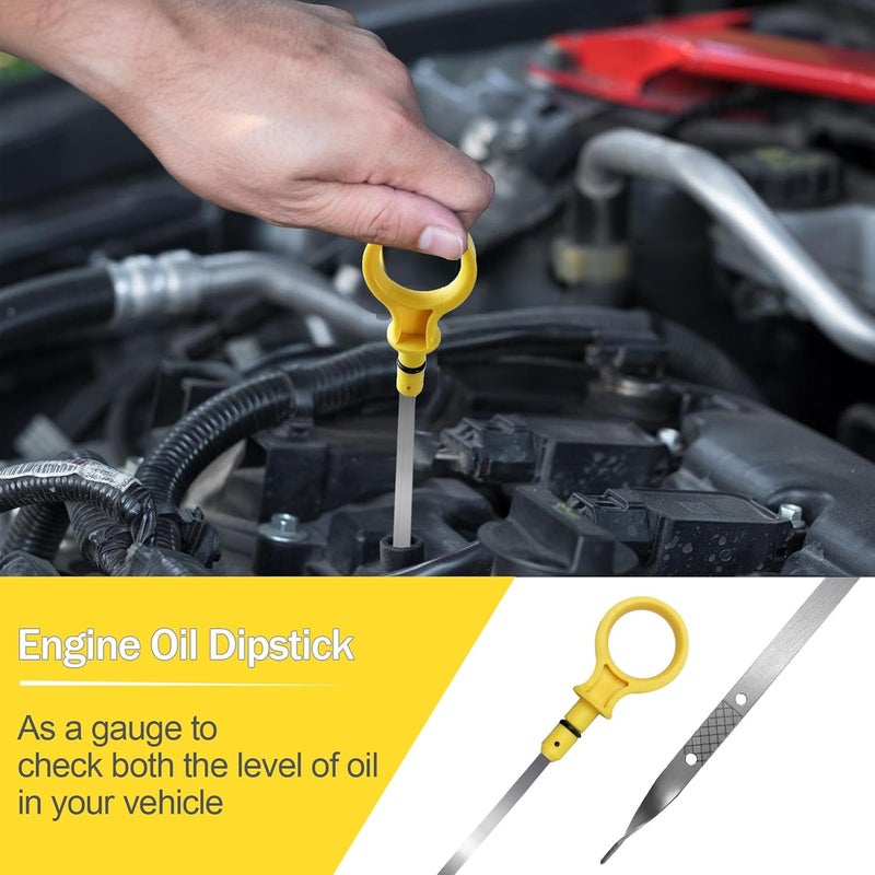 VerRich Engine Oil Dipstick Compatible with Ford F150 11-14 F-150 OE br3z6750a for 5.0L-V8 Engine - Image 5